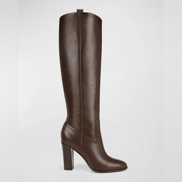 Veronica Beard Shoes - Veronica Beard
Vesper Wide Calf Leather Knee Boots